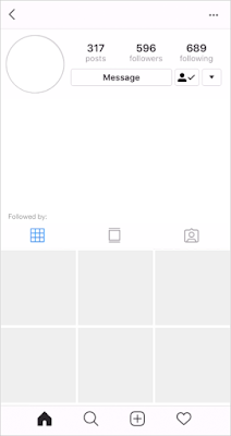 Instagram Blank Template 2